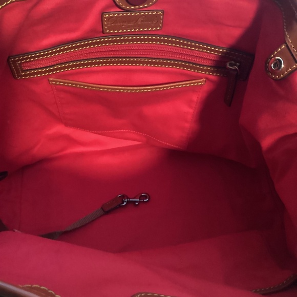 Dooney and Bourke, Nylon Tote, Brown - Picture 9 of 9